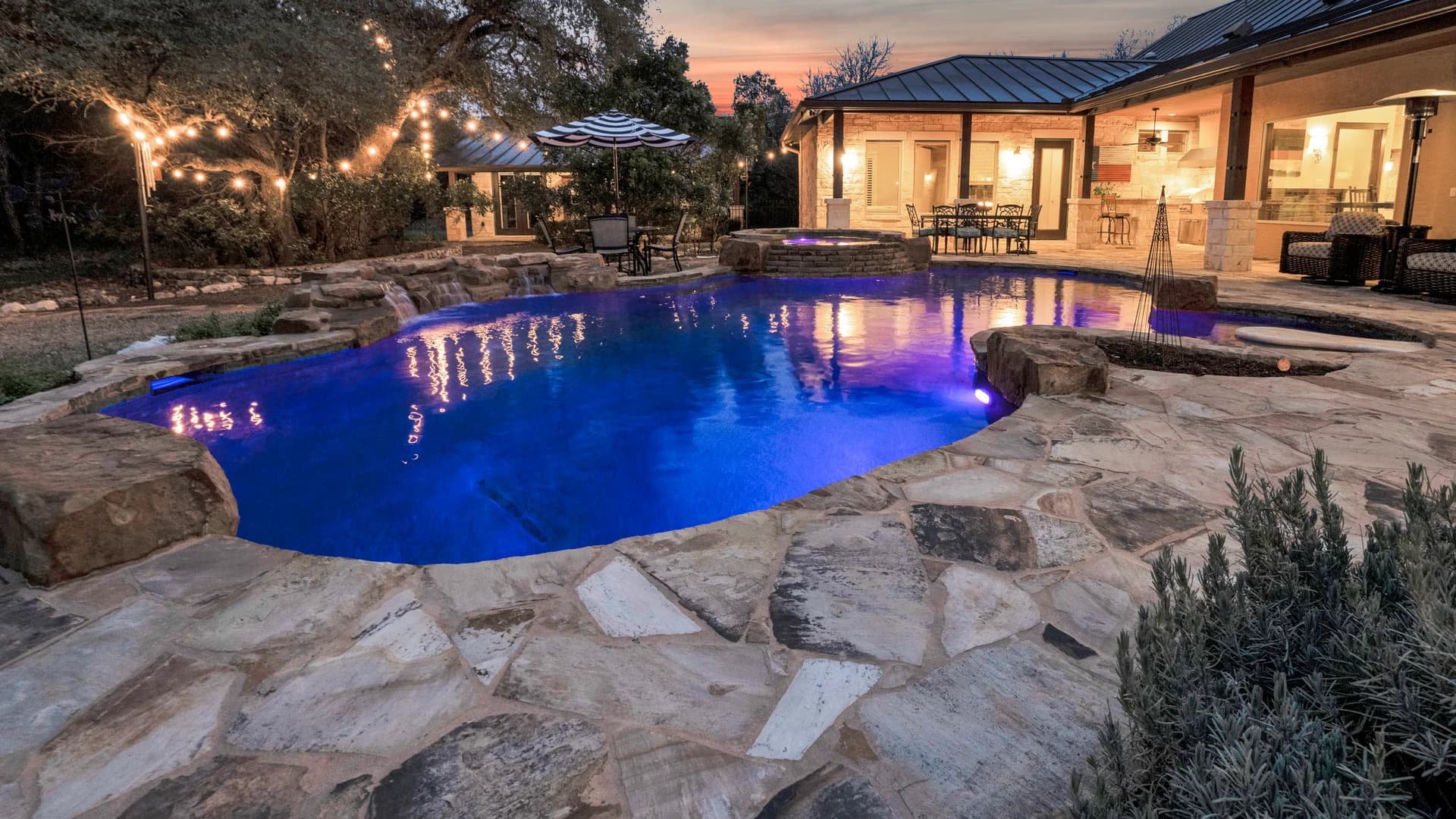 Professional real estate photography example from Austin Texas property listing